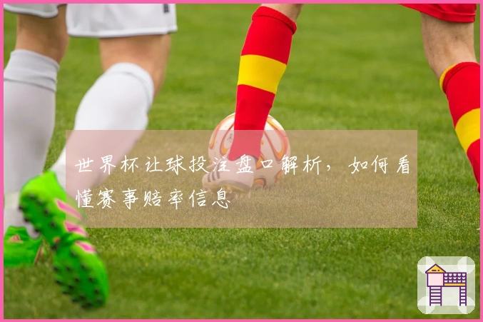 世界杯让球投注盘口解析，如何看懂赛事赔率信息
