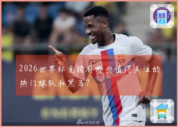 2026世界杯竞猜有哪些值得关注的热门球队和黑马？